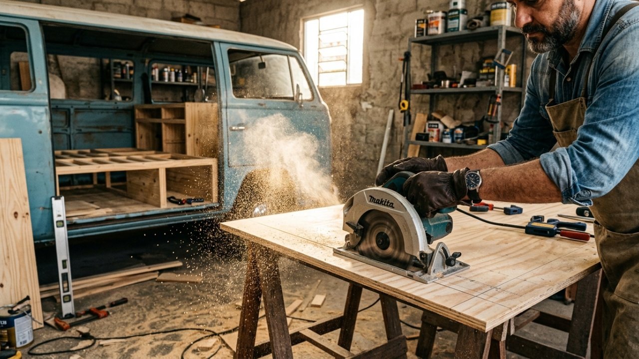 Detalhadamente o orçamento necessário e os equipamentos básicos para montar uma van de recreação