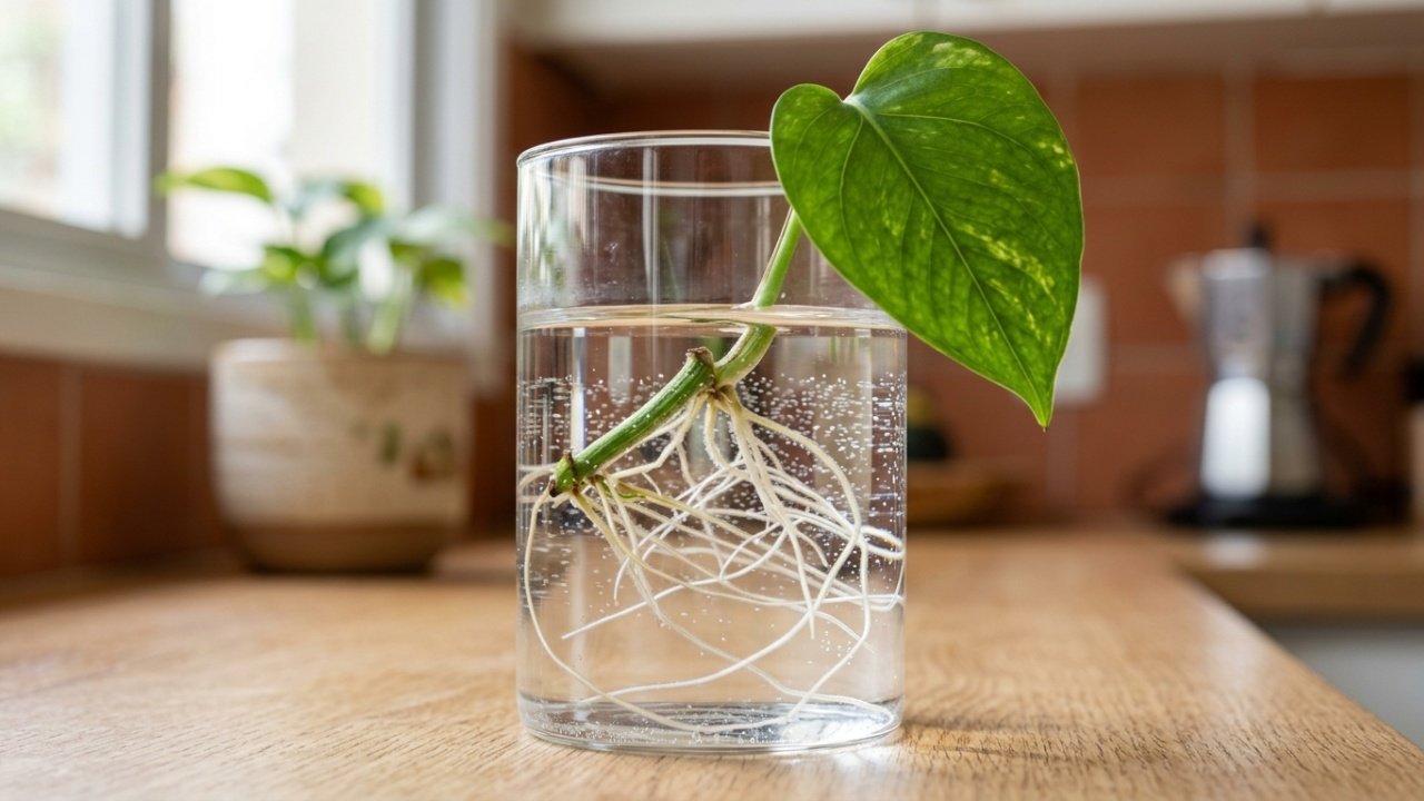 A jiboia como a planta pendente ideal para apartamentos