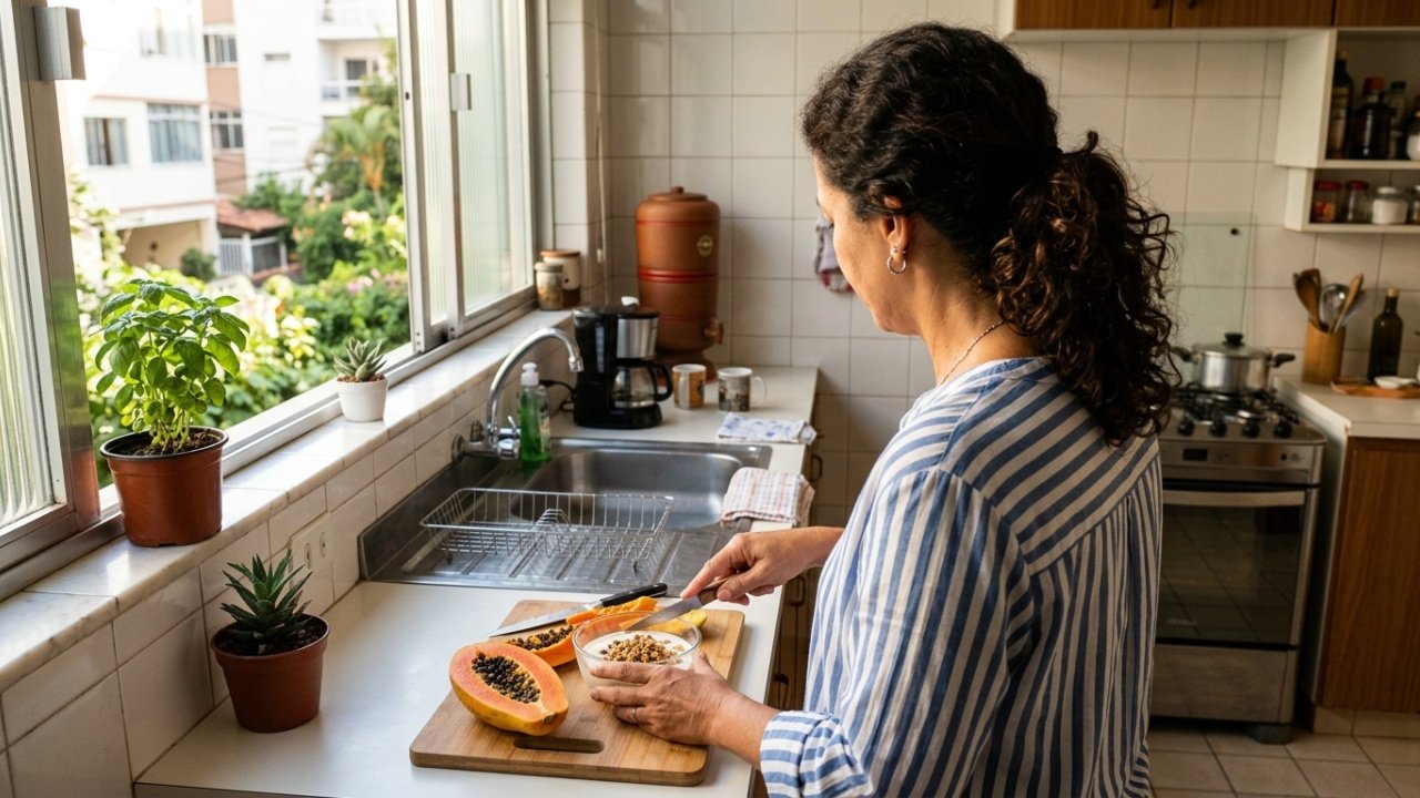 Benefícios do iogurte natural para a força óssea