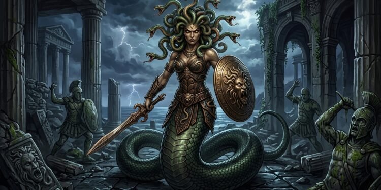 A história de Medusa não começa onde te contaram — e muda completamente quem ela realmente era