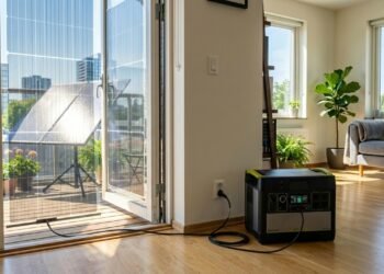 O gerador solar portátil que funciona direto na tomada e permite economizar energia sem instalar placas no telhado