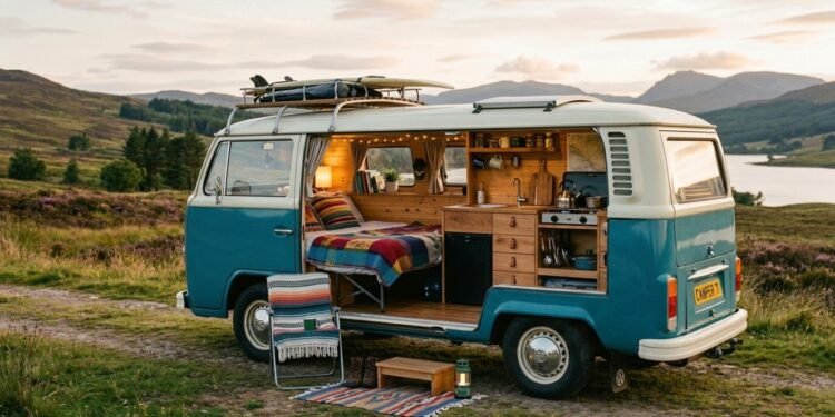 Quanto custa adaptar uma Kombi em um mini motorhome prático para fazer viagens curtas no fim de semana