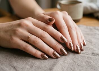 A cor de unha que está dominando o outono e deixa as mãos mais jovens e iluminadas