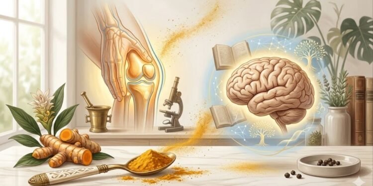 O que a cúrcuma faz nas articulações e na proteção da memória a longo prazo