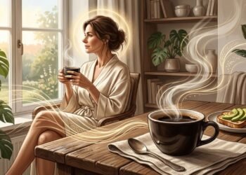 O que o café sem açúcar faz no cérebro e no metabolismo da gordura