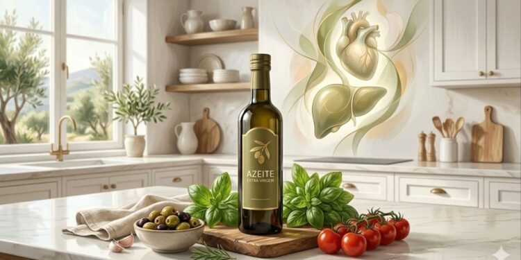O que o consumo diário de azeite extra virgem faz no fígado e na saúde do coração