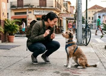 O que a psicologia diz sobre quem sempre fala com cachorros na rua mesmo sem conhecer o animal
