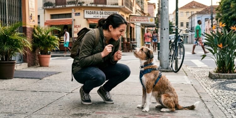 O que a psicologia diz sobre quem sempre fala com cachorros na rua mesmo sem conhecer o animal