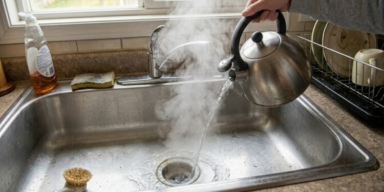 Jogar água quente nos canos: para que recomendam e quando isso ajuda na manutenção da casa