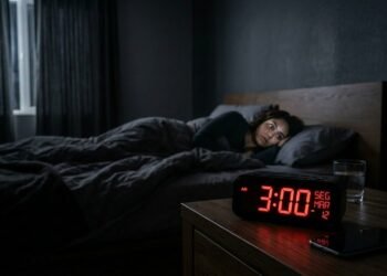 O que significa acordar sempre no mesmo horário durante a madrugada