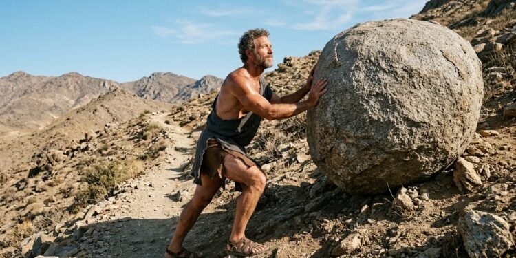 O castigo de Sísifo parece exagerado — até você perceber o quanto ele se parece com a vida real