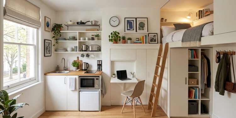 Quanto custa transformar um quarto pequeno em um studio funcional e elegante para morar sozinho