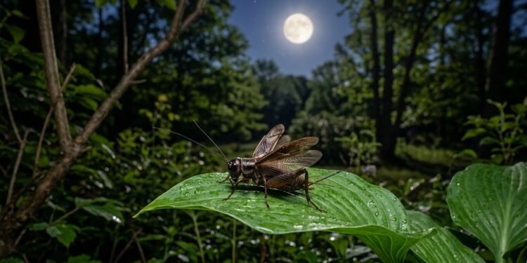 O significado de ouvir grilos à noite e por que isso é um sinal de boa sorte
