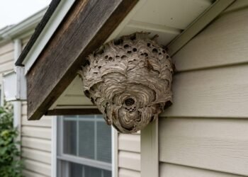 O que significa quando vespas fazem ninho na sua casa e por que isso acontece