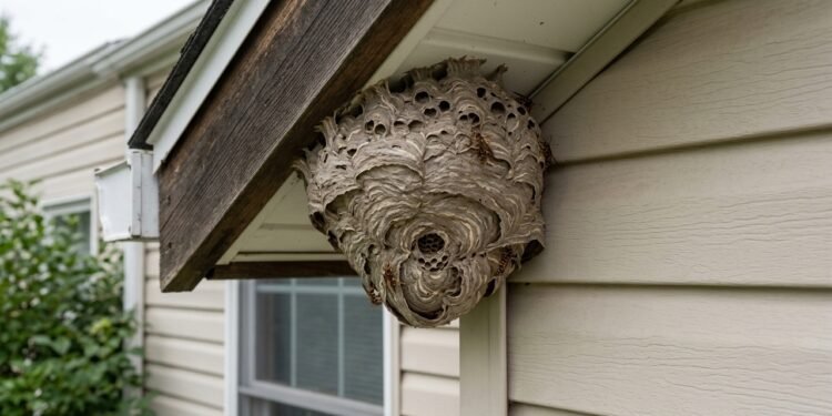O que significa quando vespas fazem ninho na sua casa e por que isso acontece