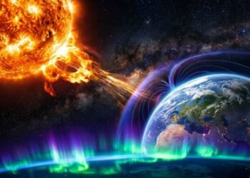 Uma poderosa tempestade magnética poderia paralisar a Terra