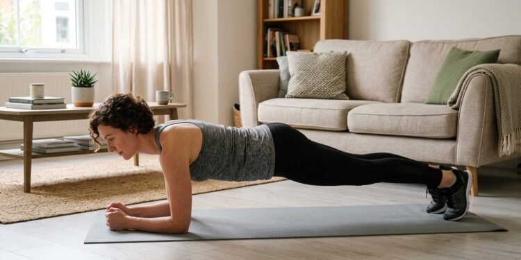 Os 5 melhores exercícios para fortalecer o abdômen sem sair de casa