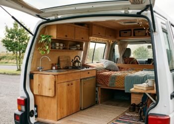 Quanto custa transformar uma van em uma casa móvel confortável para viajar e morar sozinho