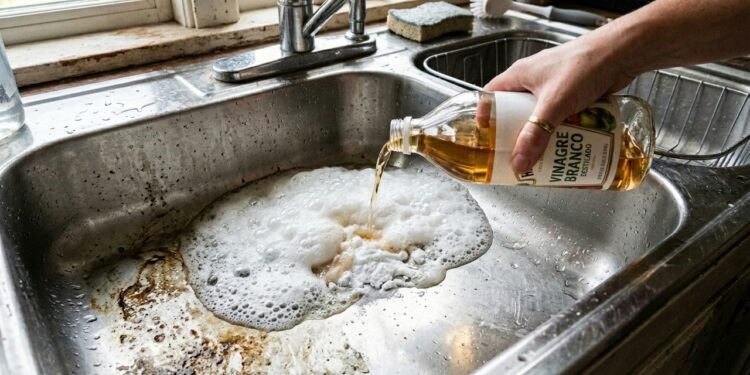 Misturar vinagre com bicarbonato: para que serve e por que virou truque comum na limpeza