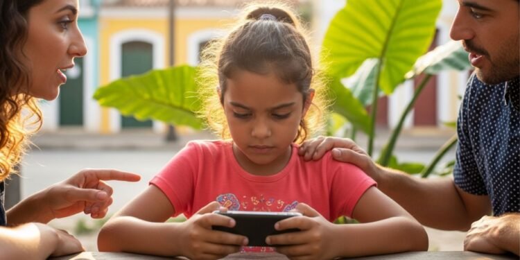 Estudos afirmam que crianças com tempo limitado em dispositivos digitais têm melhor capacidade de autorregulação e habilidades sociais