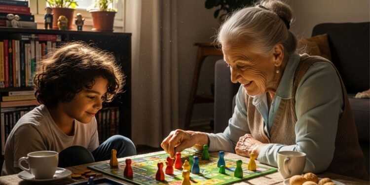 Estudos indicam que crianças que convivem com idosos regularmente demonstram maior compaixão e responsabilidade em suas interações sociais