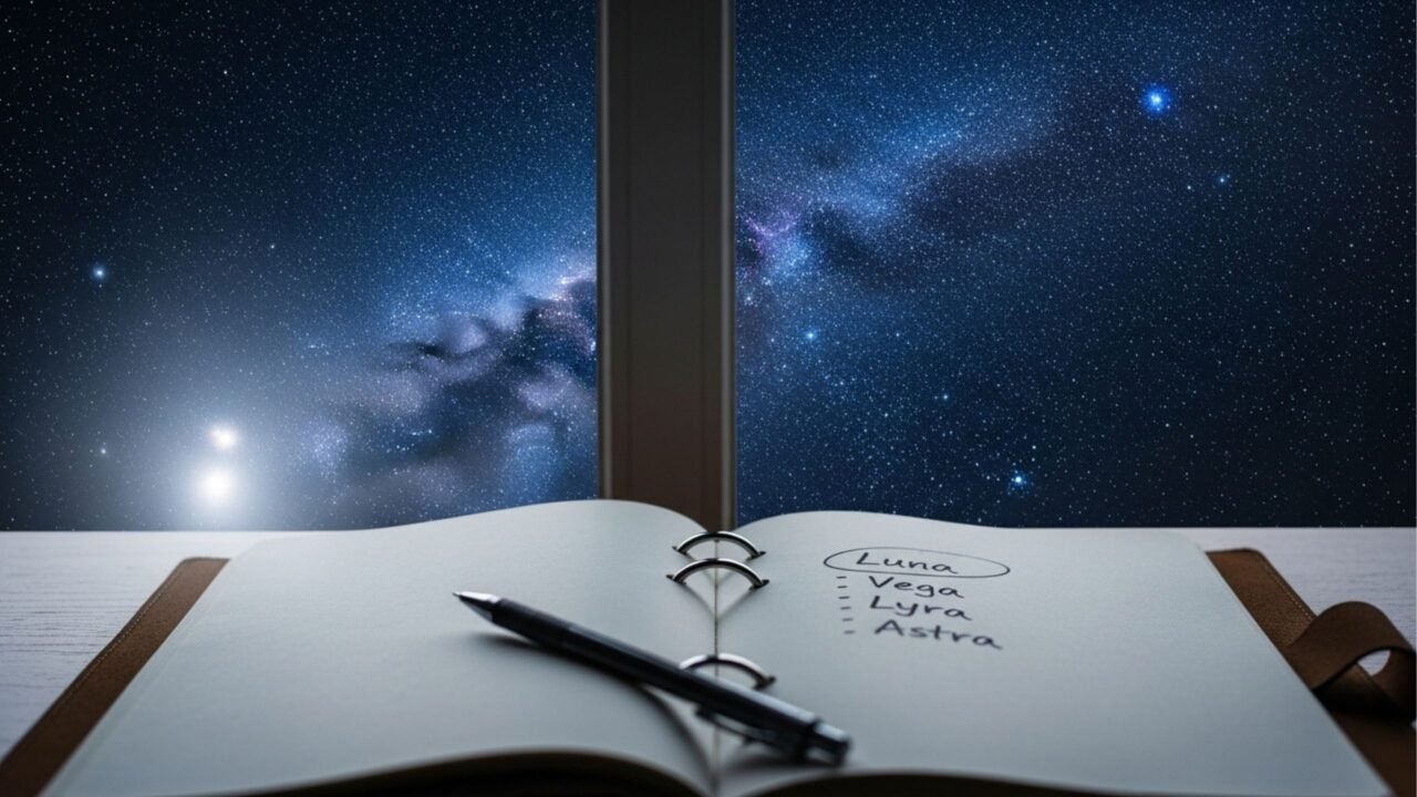 Nomes femininos inspirados em estrelas que refletem sabedoria e intelectualidade