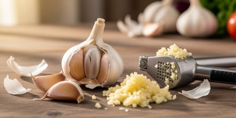 O que o alho faz no fígado e na circulação sanguínea