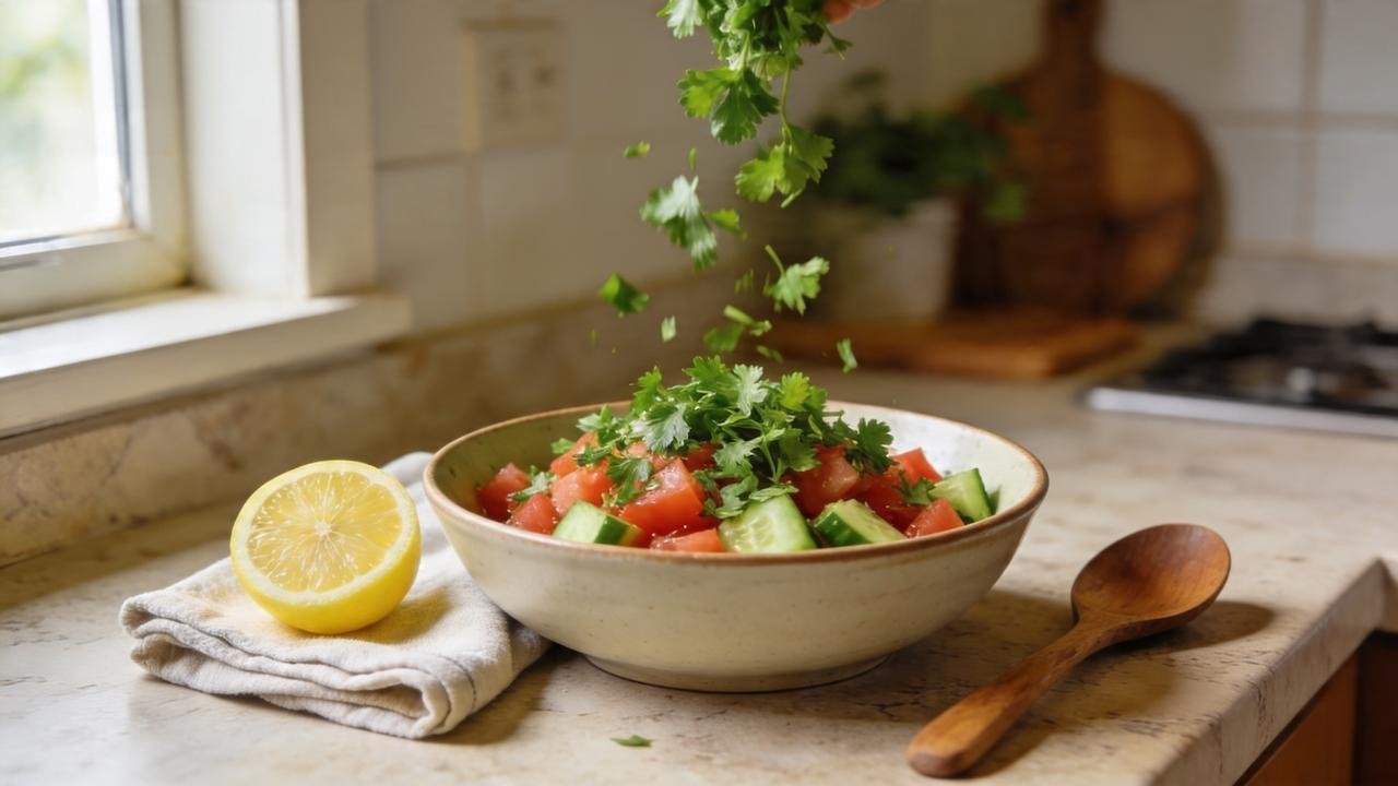 A hortaliça entra facilmente em saladas e refeições simples do dia.