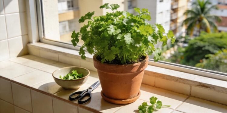 A hortaliça de folhas finas que limpa o organismo e cresce rapidamente até em pequenas janelas de apartamentos