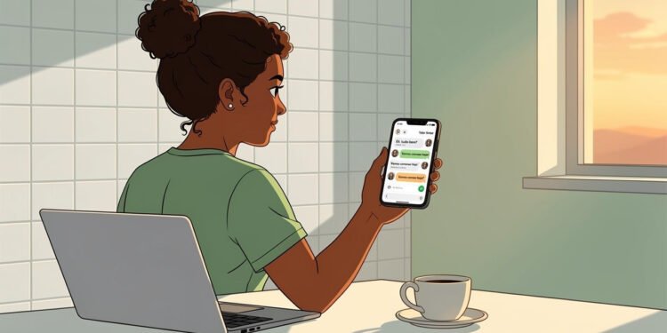 A psicóloga Rebeca Cáceres, sobre as pessoas que permanecem em silêncio em grupos de WhatsApp, afirmou: “Muitos grupos de trabalho se tornaram espaços ambíguos onde o profissional e o pessoal se misturam”