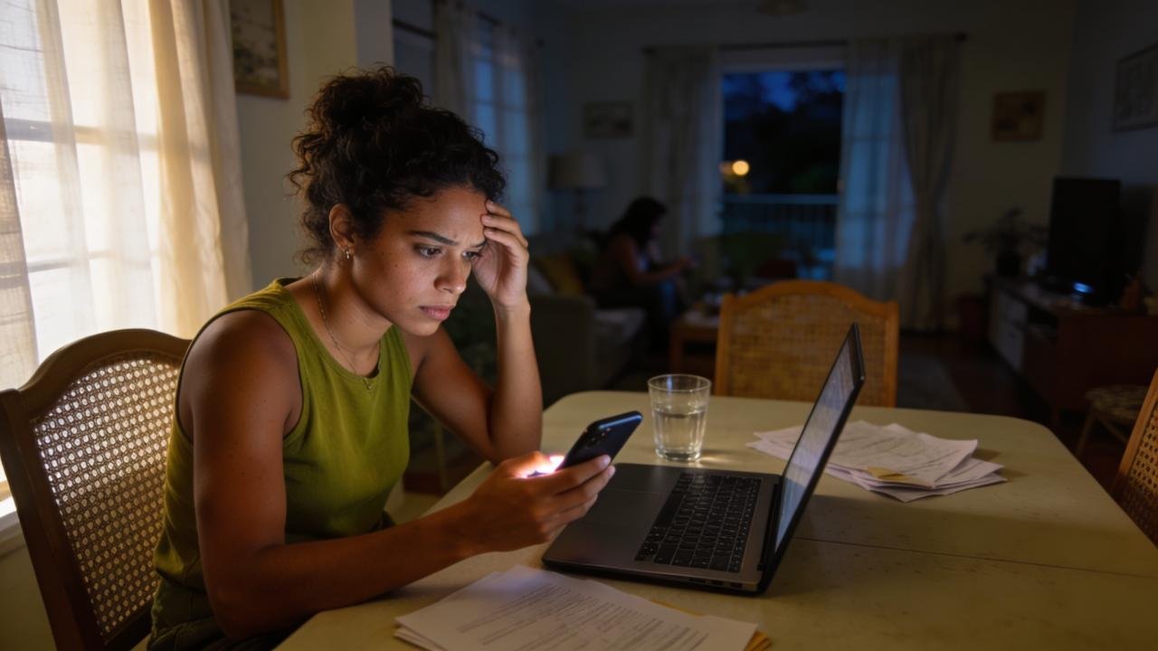 Interrupções diurnas fragmentam a atenção e reduzem a produtividade mental.