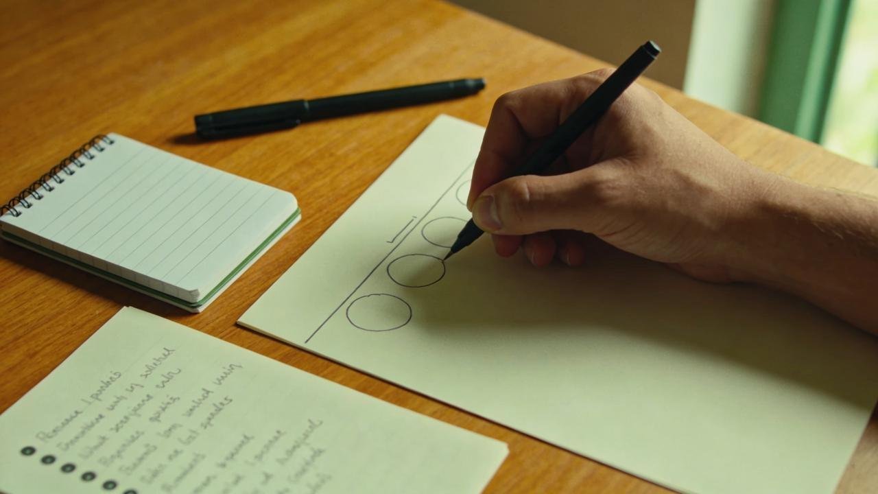 Traços repetitivos e notas objetivas cumprem funções diferentes na concentração.