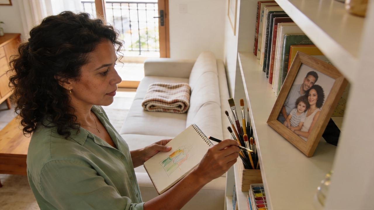 Retomar hobbies e interesses ajuda na reorganização emocional após os filhos crescerem