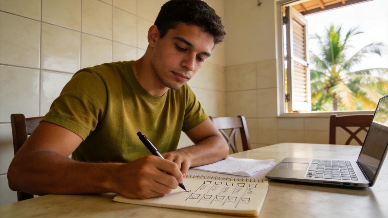 Quebrar tarefas em etapas menores ajuda a reduzir o bloqueio emocional.