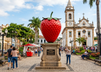 A “Capital do Morango” é a 2ª cidade mais segura do Brasil tem clima de Suíça a 65 km de São Paulo