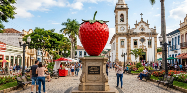 Atibaia é conhecida como a capital do morango. / Imagem ilustrativa