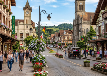 A cidade inspirada na Disney que transformou esta serra gaúcha no maior espetáculo de Natal do Brasil que atraí 6 milhões de turistas