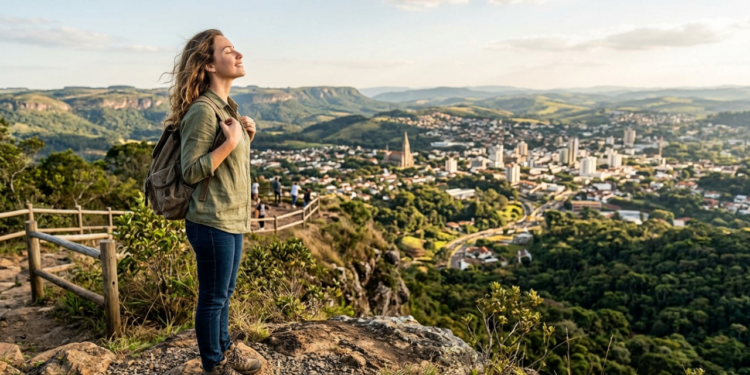 A cidade dos “bons ares” tem qualidade de vida invejável e prospera com natureza rica em cachoeiras a 8 km do centro