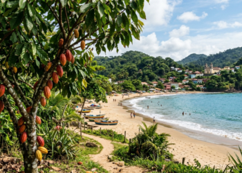 Com o recorde mundial de biodiversidade e uma costa inteira de cacau, essa cidade tem praias selvagens cheia de natureza