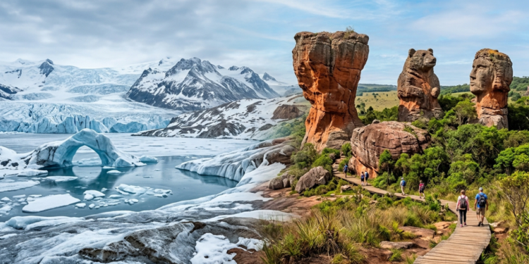 Há 300 milhões de anos, o pedaço de terra que hoje se chama Ponta Grossa ficava próximo ao Polo Sul. / Imagem ilustrativa