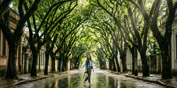 Parece cenário de filme, mas é no Brasil onde fica a rua mais bonita do mundo, com 156 árvores que formam um túnel verde em uma capital