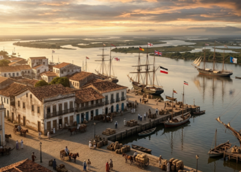 Inglaterra, Alemanha e Portugal foram abastecidas por uma cidade brasileira simples no século XIX que hoje guarda 830 imóveis tombados pelo IPHAN e o maior delta das Américas