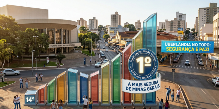 Uma cidade surpreendeu ao subir de 14º lugar para o top 1º mais seguras e tranquilas para viver em Minas Gerais
