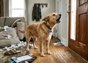 O que significa para o seu cão latir quando você sai de casa, segundo treinadores
