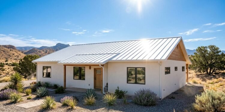 Por que arquitetos estão usando telhados brancos e refletivos para diminuir a temperatura da casa sem ar-condicionado