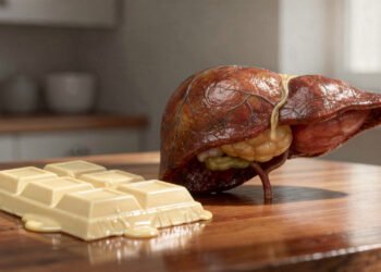 O que o chocolate branco faz no fígado e nos picos de insulina