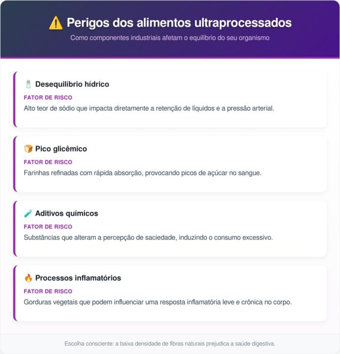 O que o macarrão instantâneo faz no intestino e na retenção de líquidos