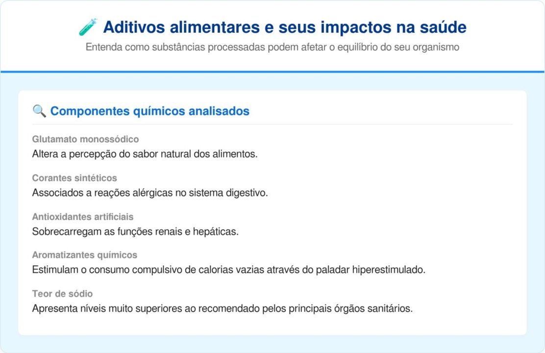 O que comer salgadinhos industrializados faz no fígado e nos níveis de inflamação do corpo