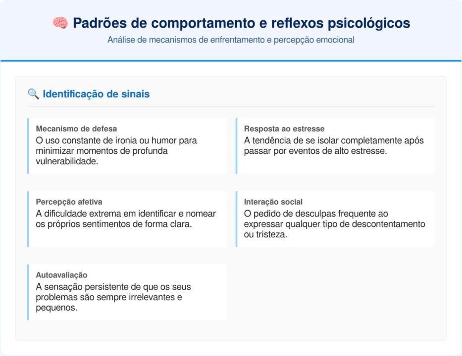 As pessoas que cresceram ouvindo “não é nada” depois de um dia pesado nunca aprenderam a se abrir. Elas aprenderam que sentir demais incomoda