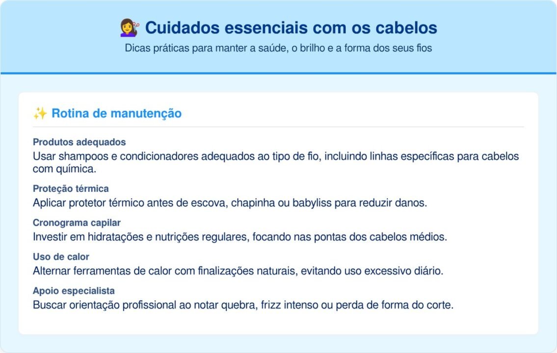 4 cortes de cabelo médio que valorizam o rosto e estão entre as maiores tendências do momento